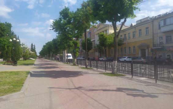 В Курске появятся пешеходные зоны