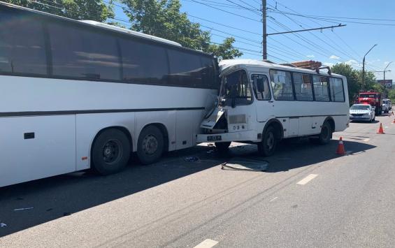 В Курске в ДТП пострадали 5 пассажиров ПАЗа
