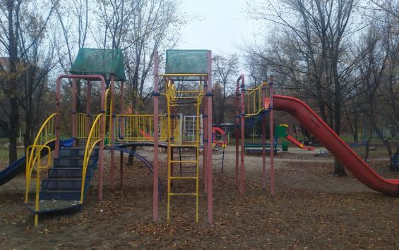Детские площадки в Железногорске отремонтировали после вмешательства прокуратуры