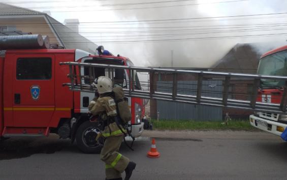 Шашлычки в Курске закончились большим пожаром