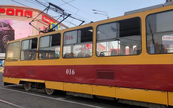 В Курск прибыл первый трамвай из Москвы