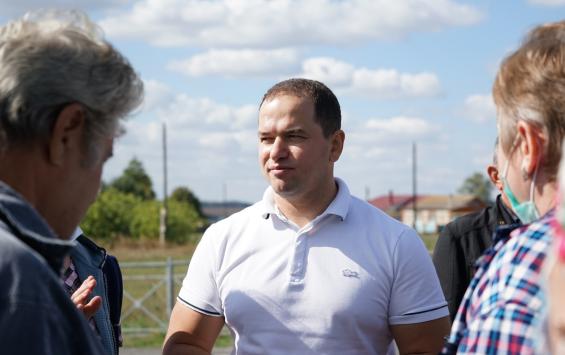 Роман Алёхин встретился с губернатором Курской области