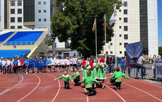 В Курске прошло открытие регионального этапа «Президентских спортивных игр»