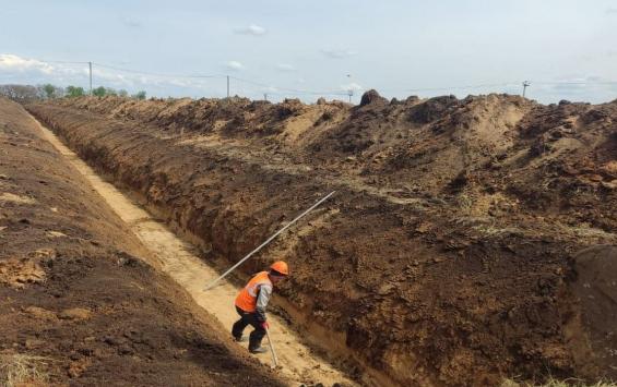 В Курске проводятся работы по прокладке двух водопроводных сетей за 140 млн рублей