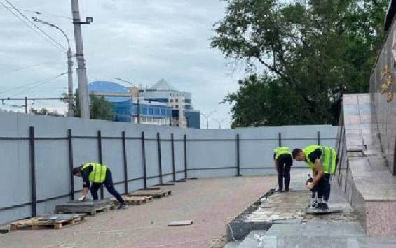 В Курске специалисты проведут капитальный ремонт памятника «Танкистам – героям Курской битвы»
