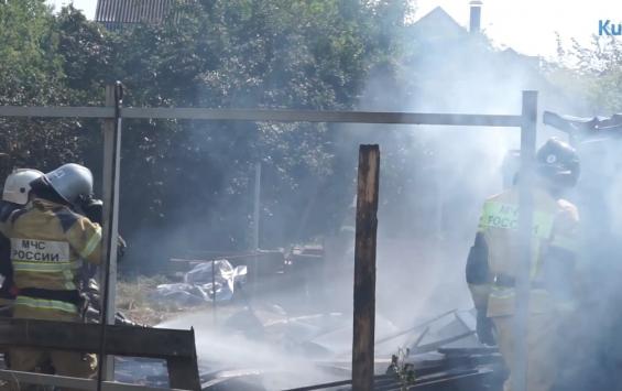 В Курской области 61-летний местный житель погиб при пожаре в доме