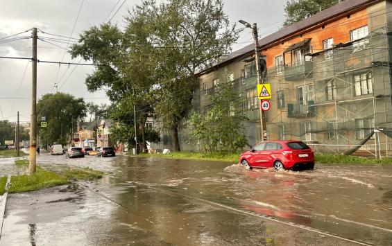 В Курской области 11 августа обещают сильные дожди с грозами и до 26 градусов тепла