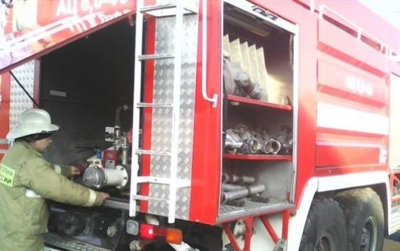 В Курске ликвидирован пожар на улице Малая Новоселовка
