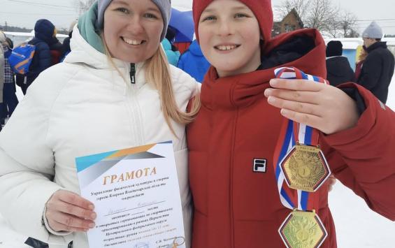Три золотых медали Первенства ЦФО по ориентированию на лыжах