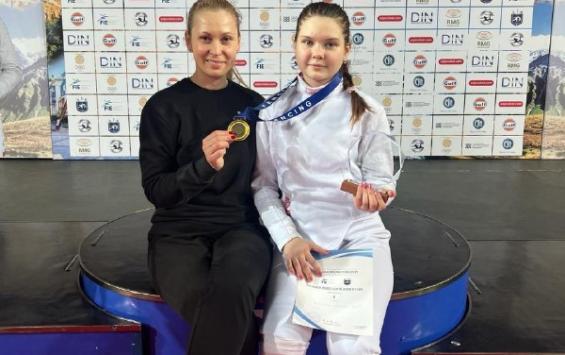 Курянка выиграла этап Кубка мира по фехтованию