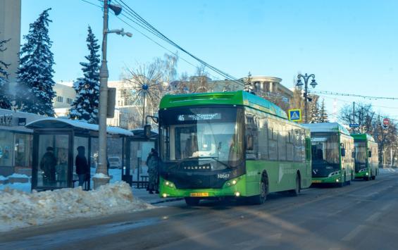 Курская область закупила 40 новых автобусов