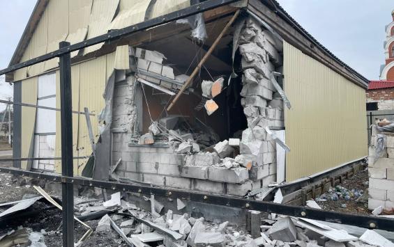 В Курской области несколько зданий пострадали в результате обстрела ВСУ