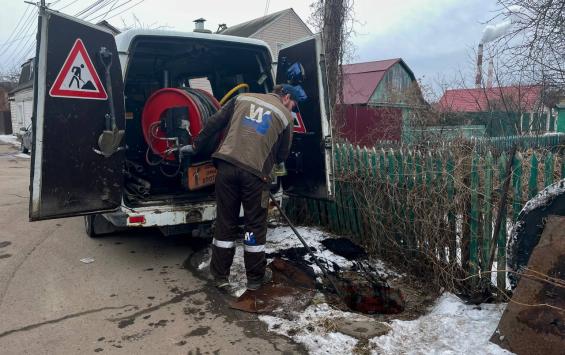 В Сеймском округе Курска решили проблему с подтоплением жилых домов