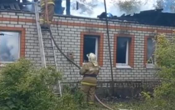 В Курской области из-за неисправной электропроводки две семьи остались без собственного дома