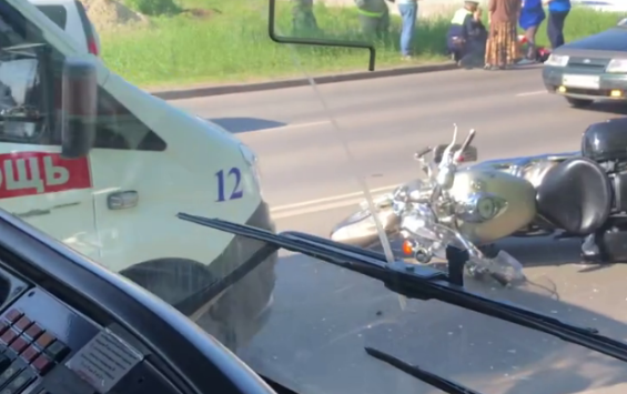 В Курске 20 мая произошло ДТП с участием мотоцикла