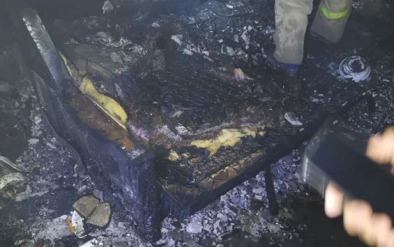 В Курской области погиб мужчина при пожаре