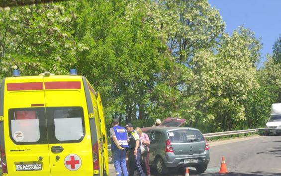 В Курске пострадали два человека в ДТП