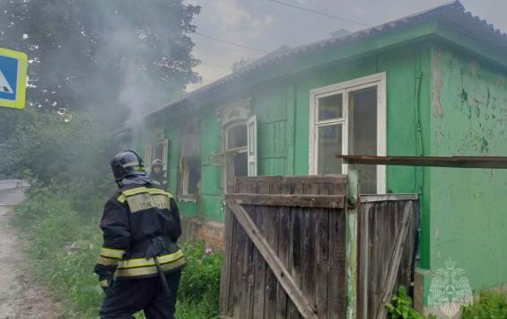В Курске погиб мужчина в пожаре