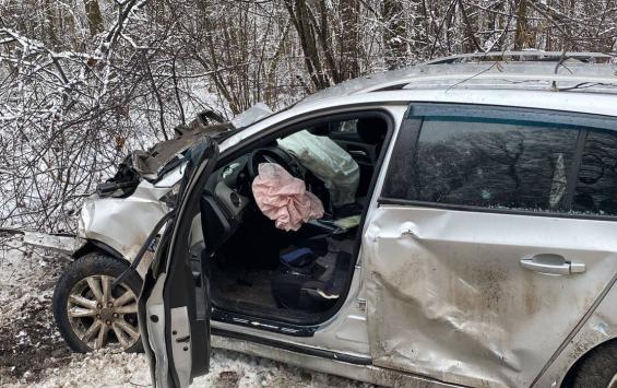 В Курской области в серьёзной аварии погиб 54-летний водитель