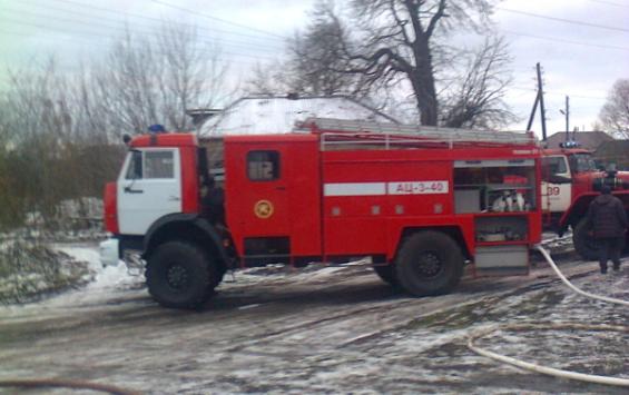 В Курской области пожар унёс жизнь мужчины