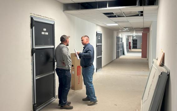 В Курской области завершается строительство современного дома-интерната для пожилых и инвалидов