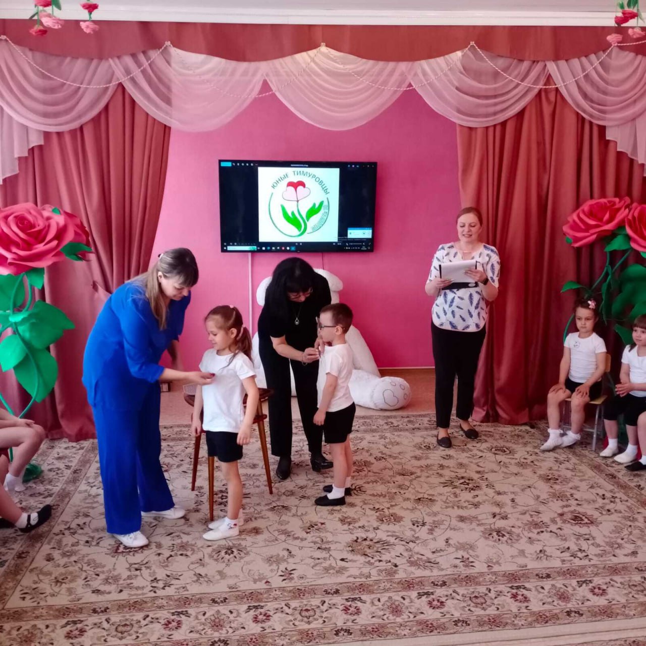 В Курске возрождают тимуровское движение среди дошкольников