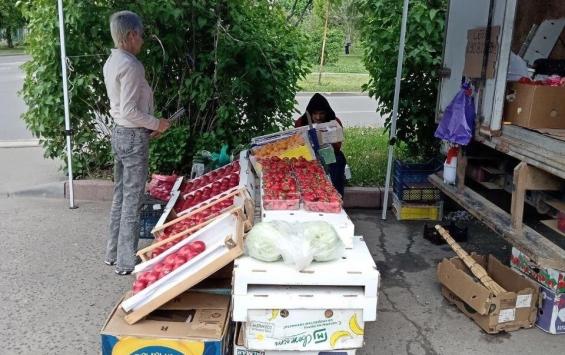 В Курске за неделю составили 11 протоколов за незаконную торговлю