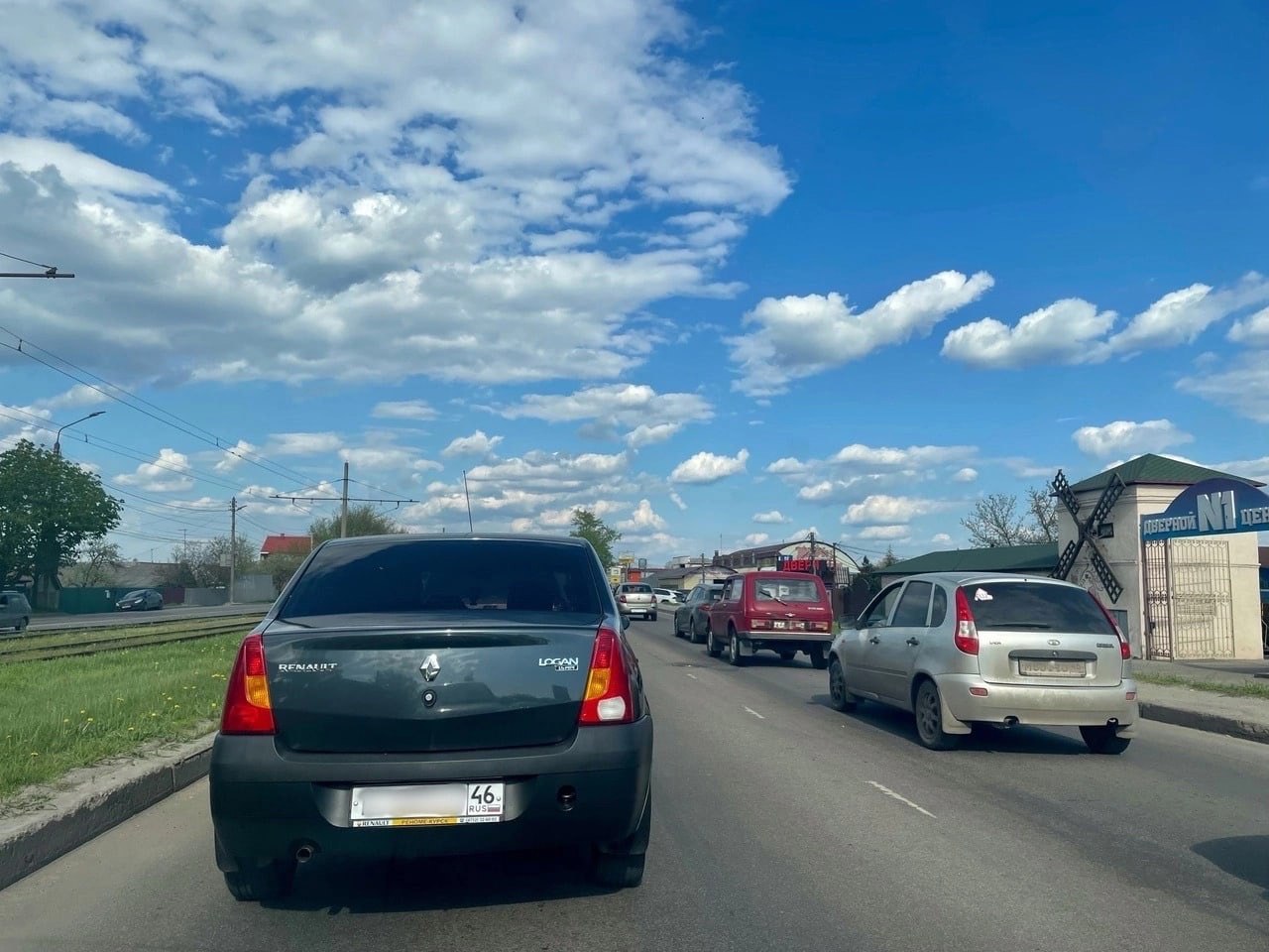 На объездной трассе Курска действует ограничение скорости в 60 км/ч