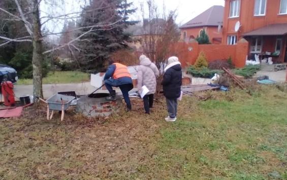 В Курске проверяют частные дома из-за нелегальных врезок в водопровод