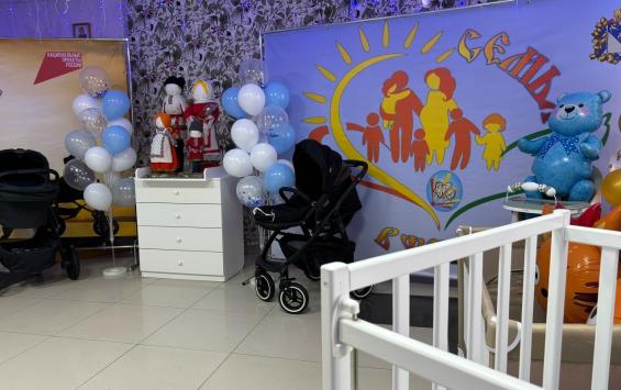 В Щиграх открылся бесплатный прокат вещей для малышей из льготных семей