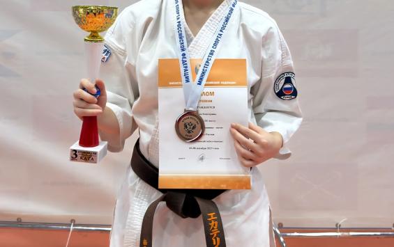 Курянка Екатерина Веригина завоевала бронзу Кубка России по киокусинкай в Краснодаре Курянка Екатерина Веригина завоевала бронзу Кубка России по киокусинкай в Краснодаре