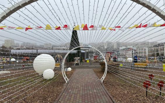 В Курске на Полугоре готовят площадку к Дню сказок