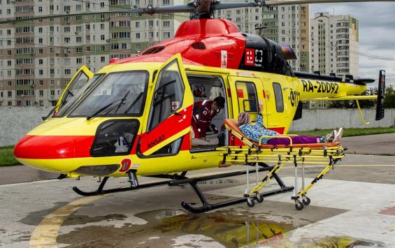 Курская санавиация за год эвакуировала 166 пациентов и выполнила 149 вылетов