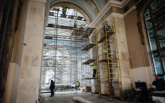 Первый этап реконструкции железнодорожного вокзала Курска планируют завершить к маю 2026 года Первый этап реконструкции железнодорожного вокзала Курска планируют завершить к маю 2026 года