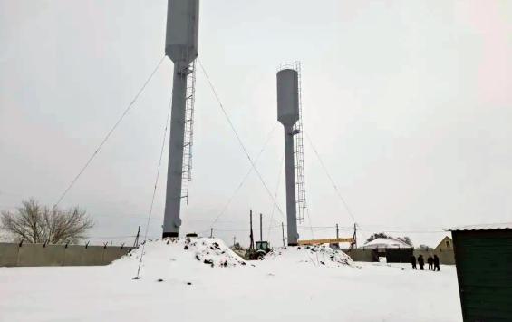 В Фатежском районе Курской области завершают обновление системы водоснабжения