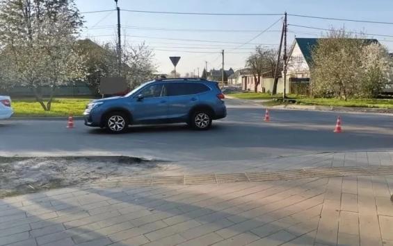В Железнодорожном округе Курска подросток попал под колёса иномарки