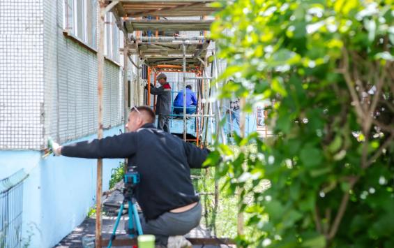 В Курске продолжается капитальный ремонт семи образовательных учреждений